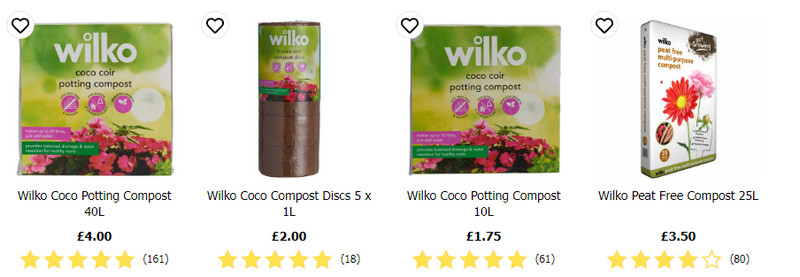 Wilko Compost 3 for 6 