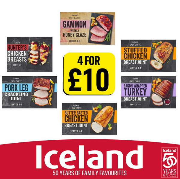 Iceland Joints 4 for £10