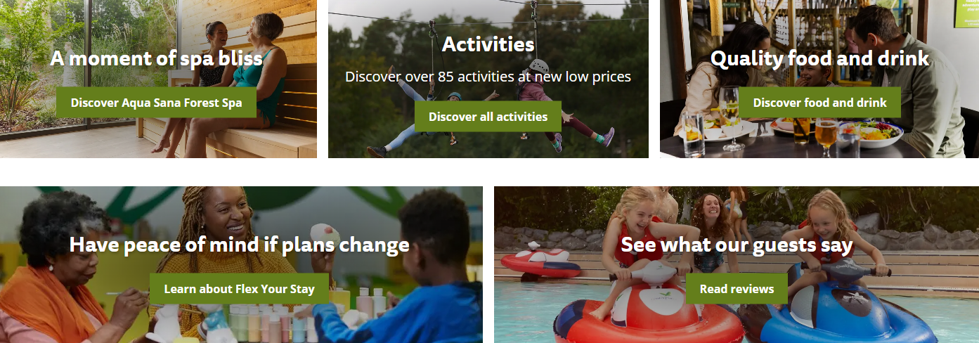 Centre Parcs Spa Days 2 For 1