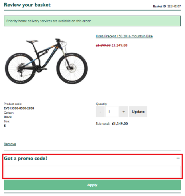 evans cycles discount code