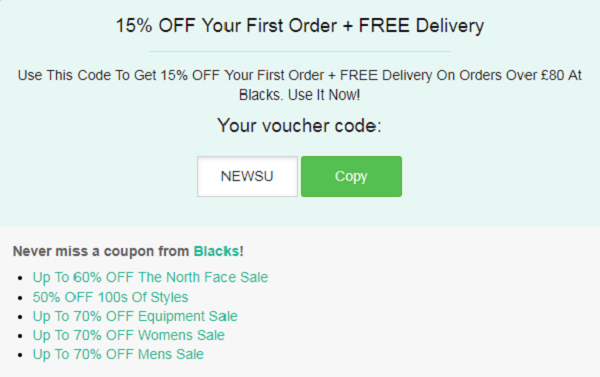 north face free shipping code