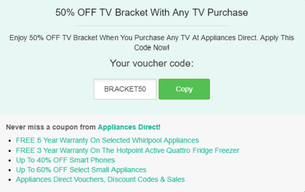 Appliances Direct discount code