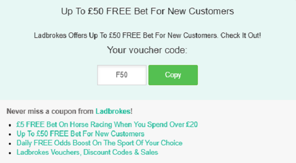 Ladbrokes promo code