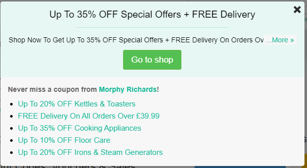Morphy-richards-discount-codes