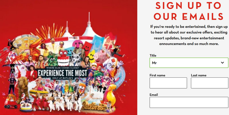Butlins Voucher Code & Day Pass Discount Code