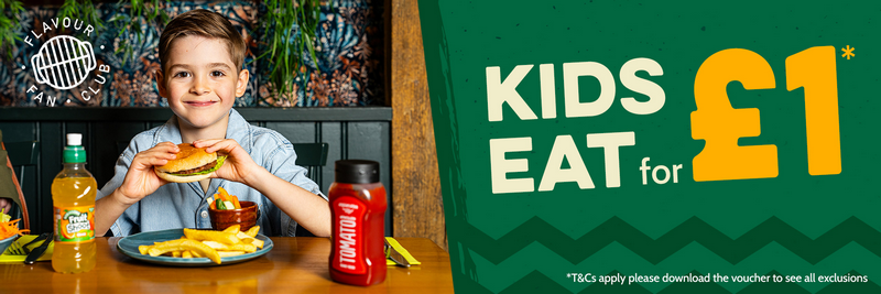 Kids Eat Free, Family Restaurant, May Half Term